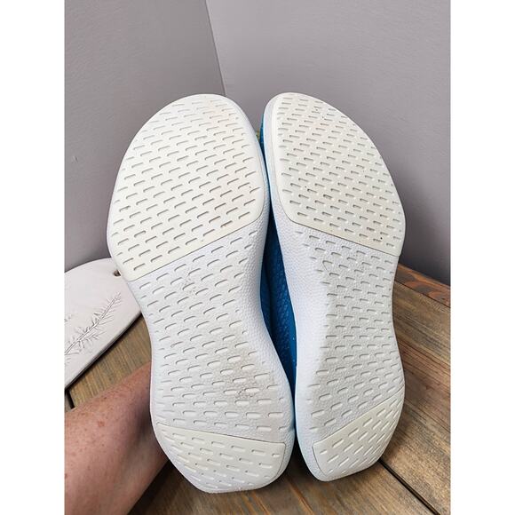 ALLBIRDS Size W10.5 Tree Dasher Relay Thrive Teal Sneakers - Picture 7 of 10
